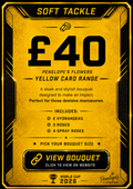 Penelope’s Yellow Card Match Day Bouquet - MEDIUM