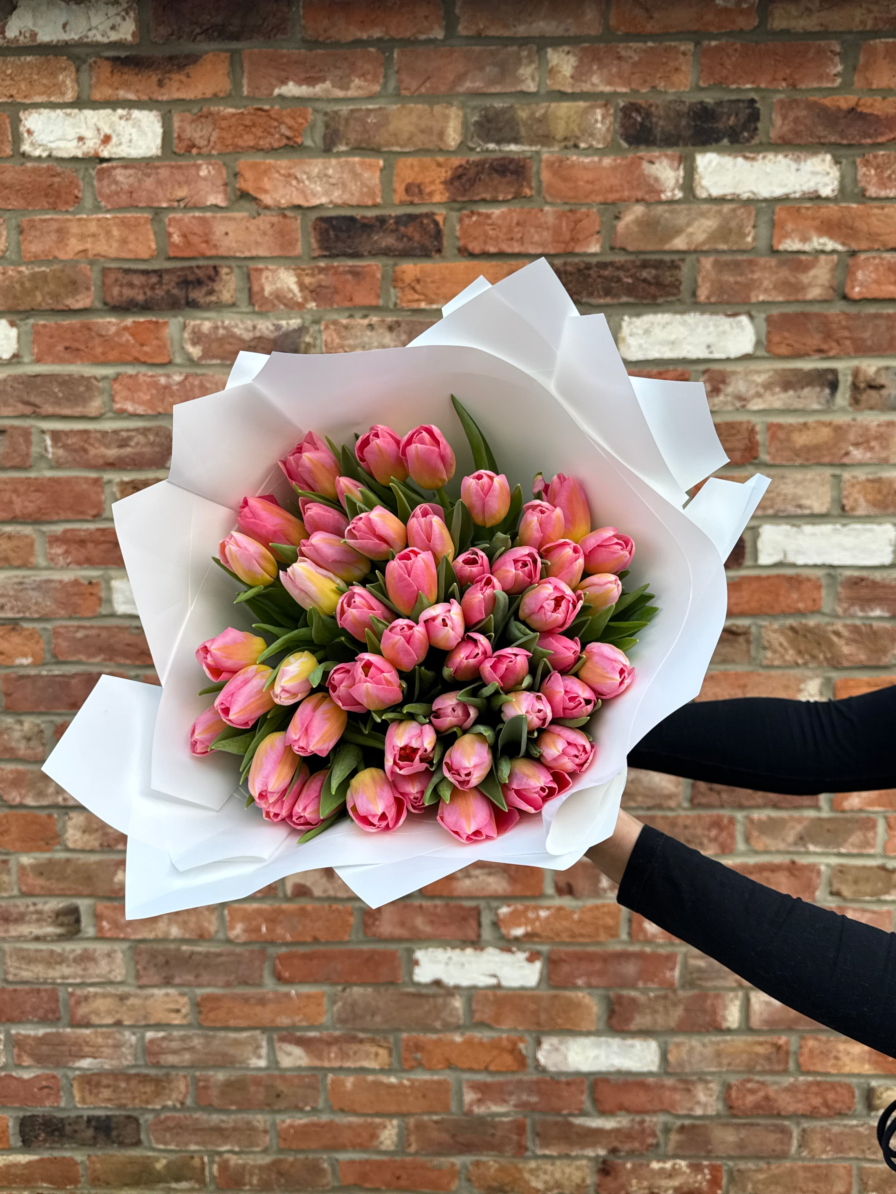 MOTHERS DAY PINK TULIPS