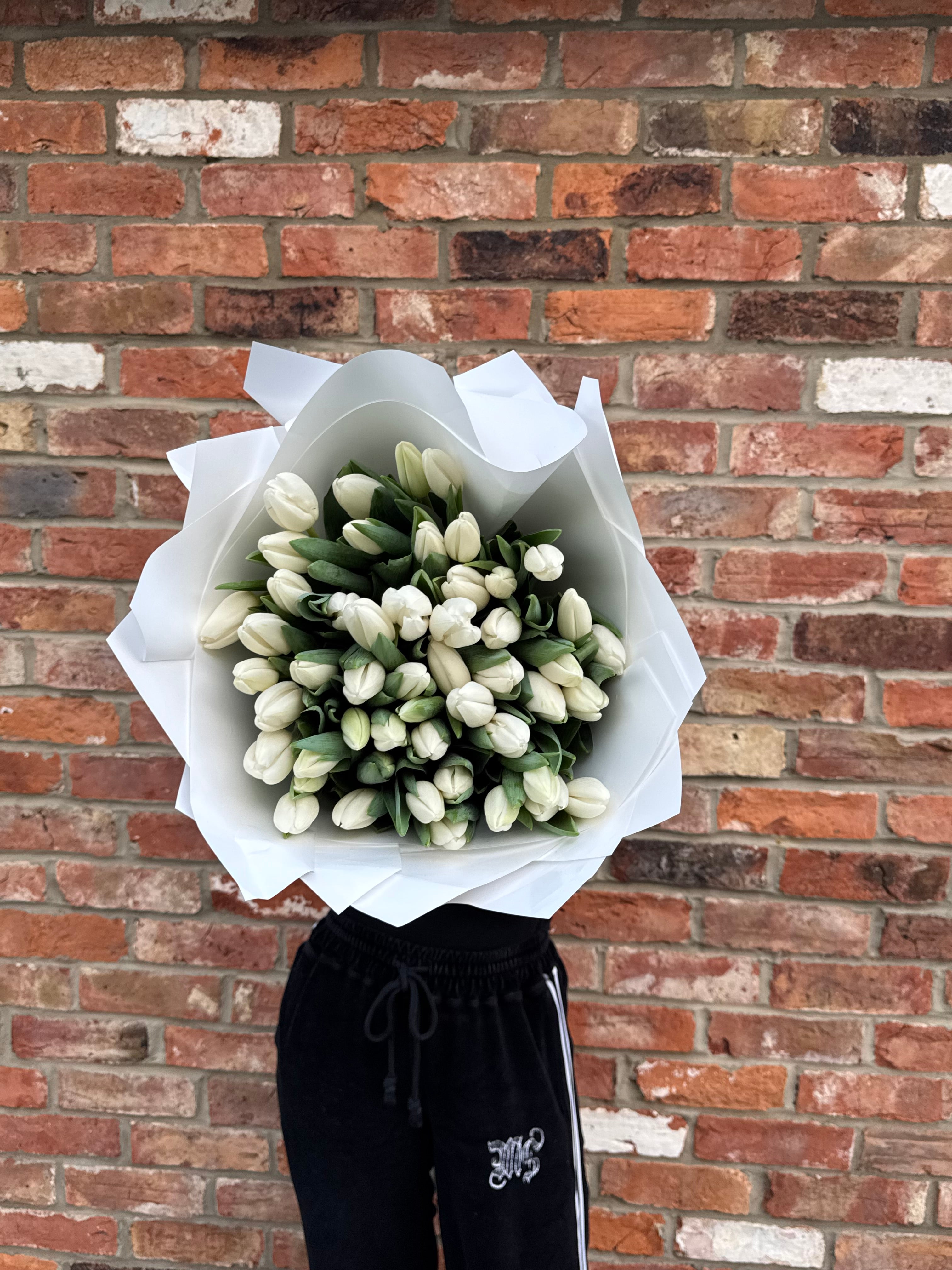 MOTHERS DAY WHITE TULIPS