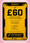 Penelopes Yellow Card Match Day Bouquet - XL