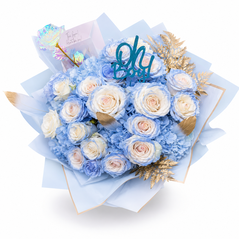 Penelope's Blue Bouquet - Large