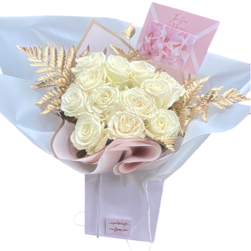 Penelope's white roses - 12