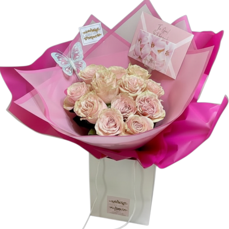 Penelopes Pink Roses - 12