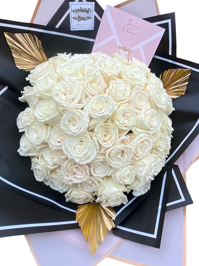 Penelope's white roses - 75