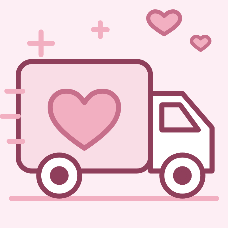 Saturday delivery van